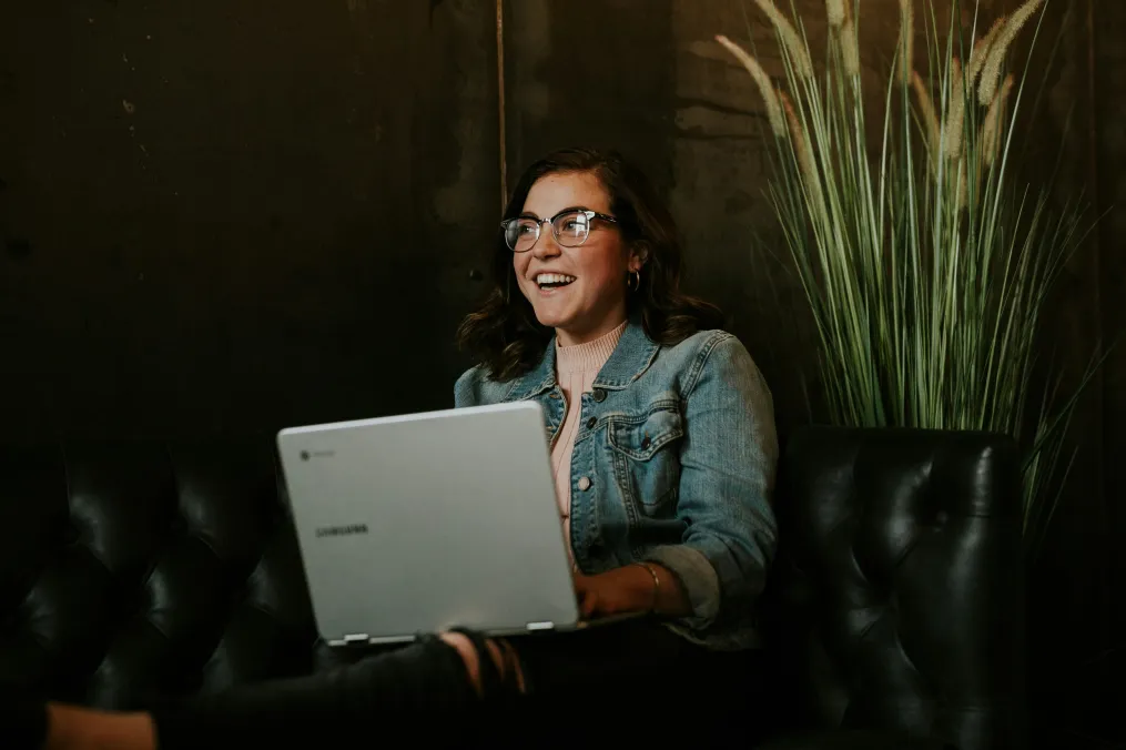 An investor reviewing SME performance data